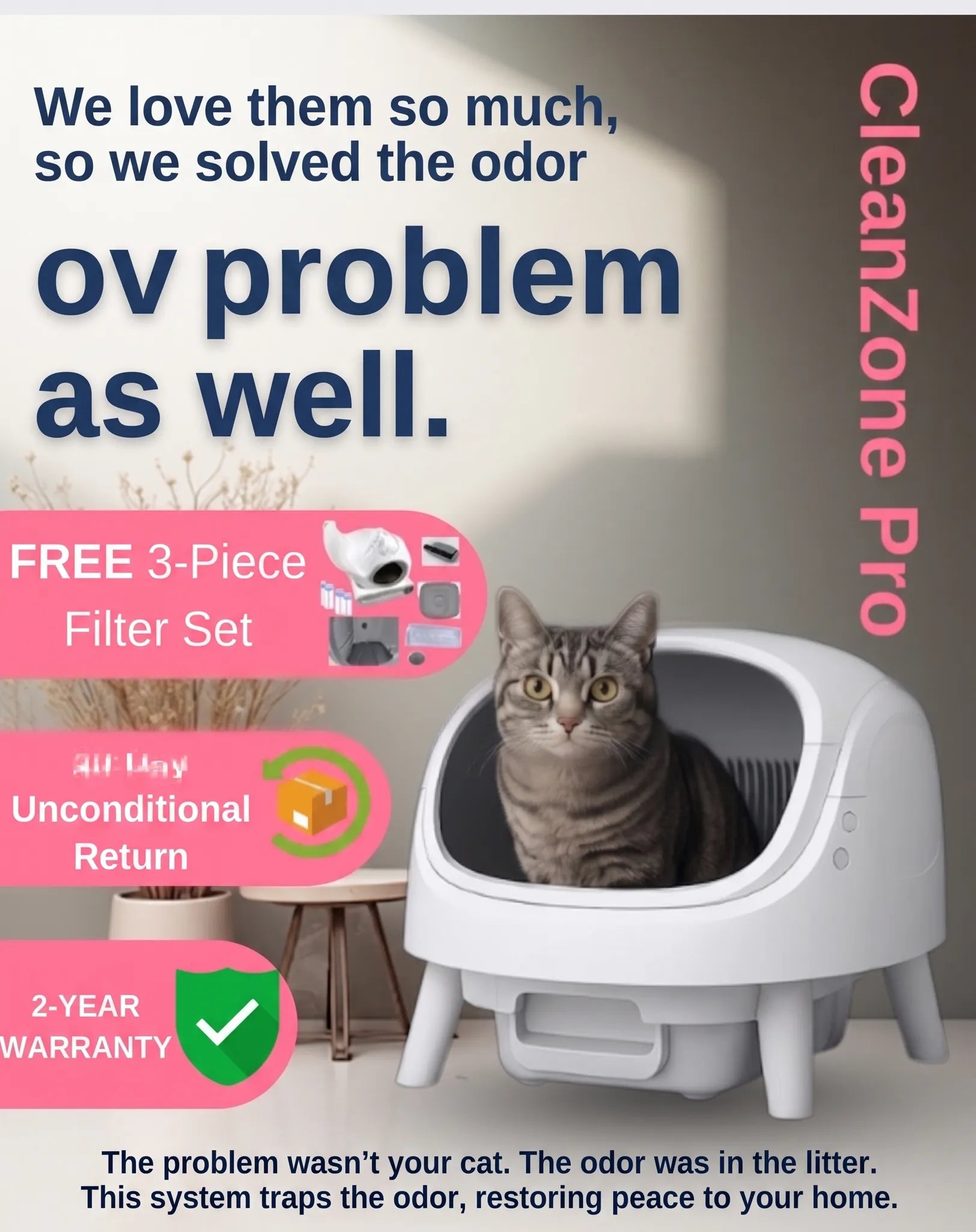 lumapet CleanZone PRO: Litter Cleaner Revolution